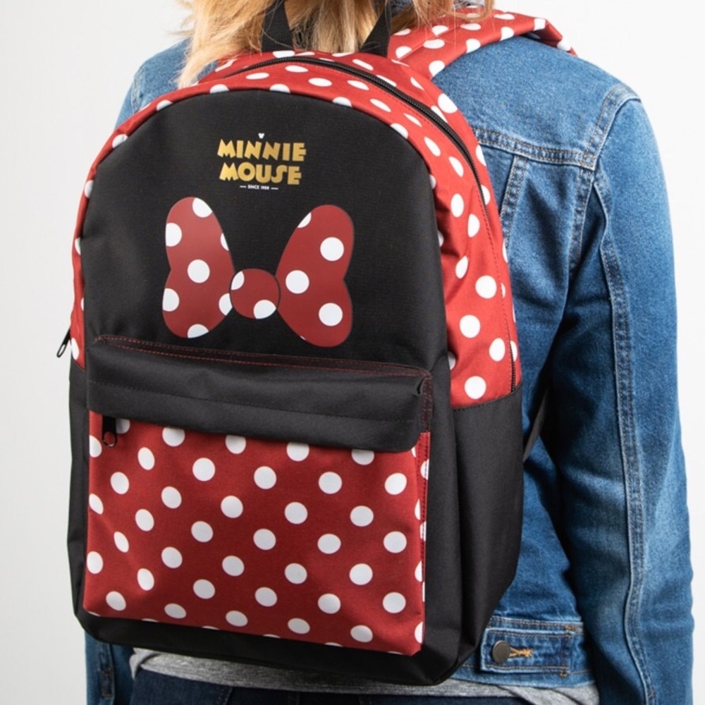Disney’s Minnie Mouse Polka Dot Backpack - Picture 2 of 7